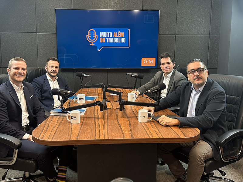 Lançamento do podcast Muito Além do Trabalho